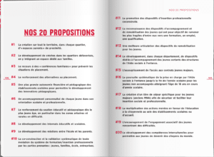 Les 20 propositions des Apprentis d'Auteuil