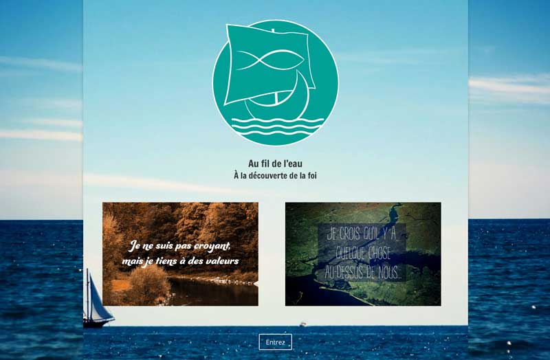 visuel site au fil de l'eau